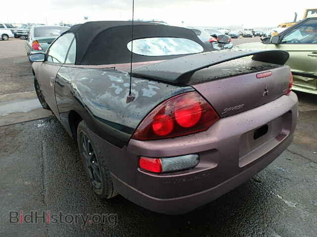 2002 MITSUBISHI ECLIPSE - VIN: 4A3AE45G92E064351 - Фото 3
