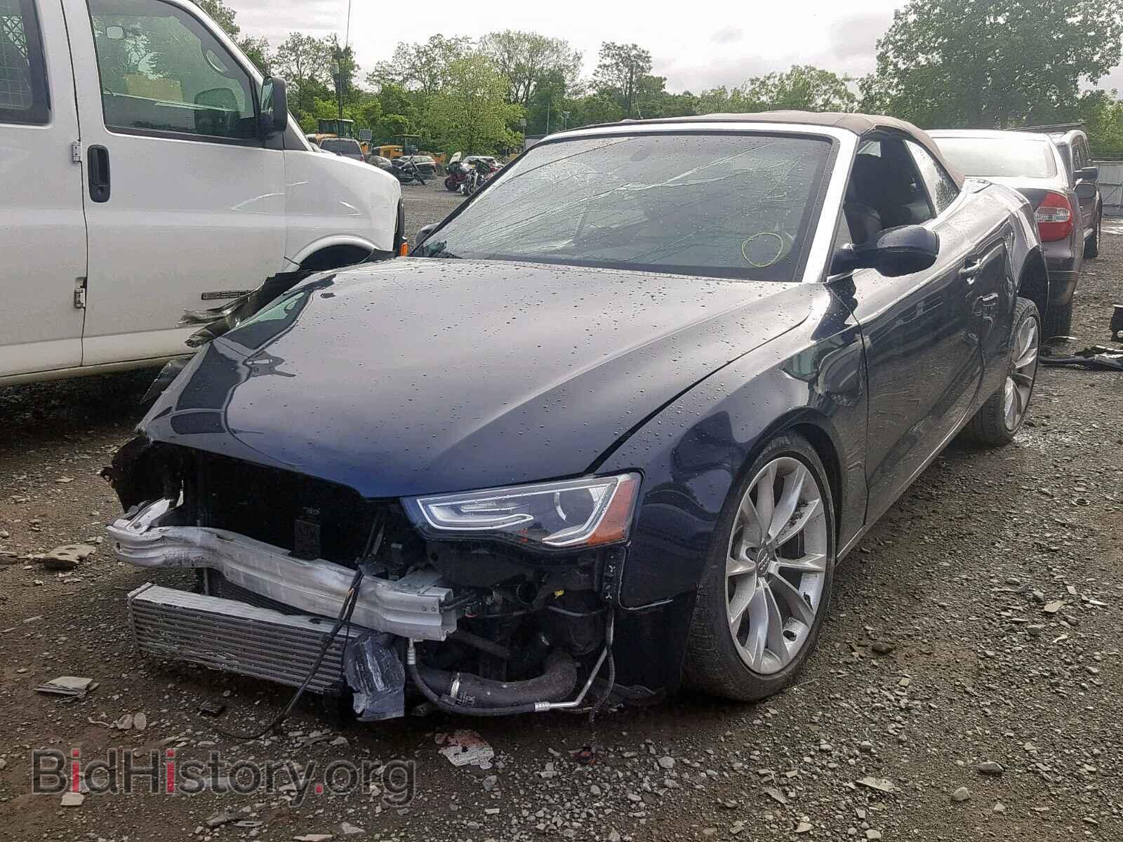2014 AUDI A5 PREMIUM - VIN: WAULFAFH7EN010045 - Фото 2