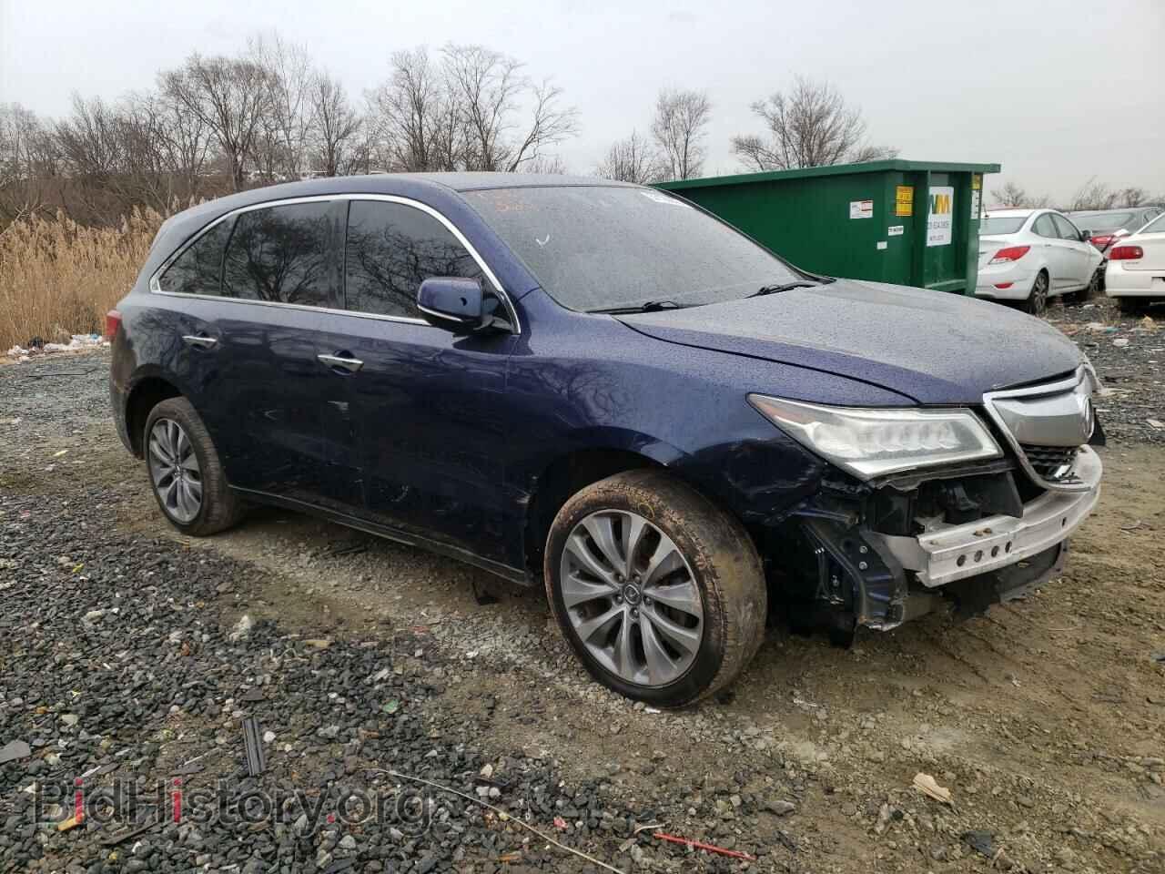 2014 ACURA MDX - VIN: 5FRYD4H44EB027568 - Фото 4