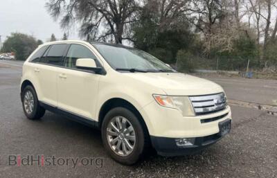2007 Ford EDGE Edge SEL P, white — VIN 2FMDK49C47BB24227, Copart