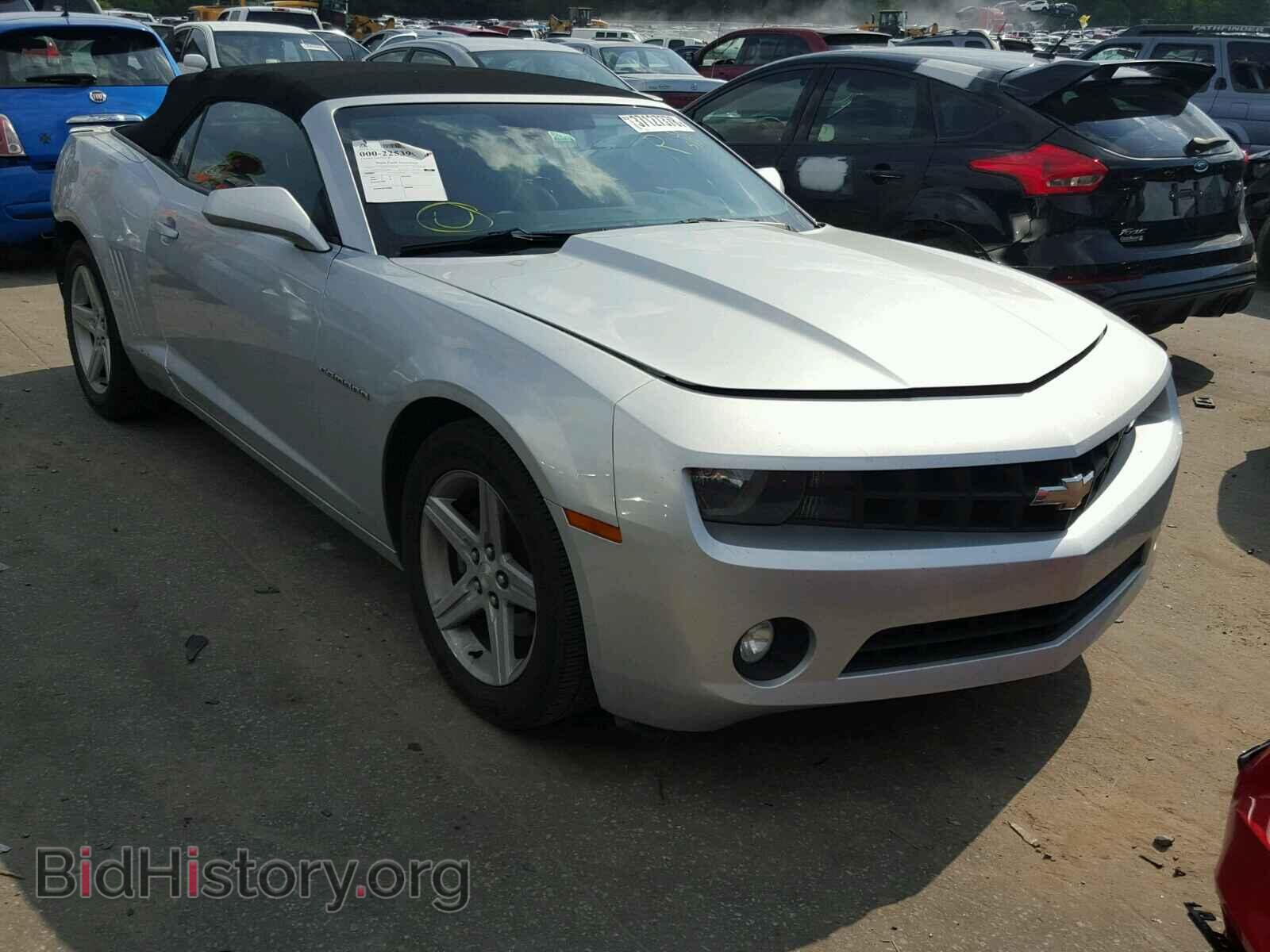 Фотография 2G1FB3D32C9110075 - CHEVROLET CAMARO 2012