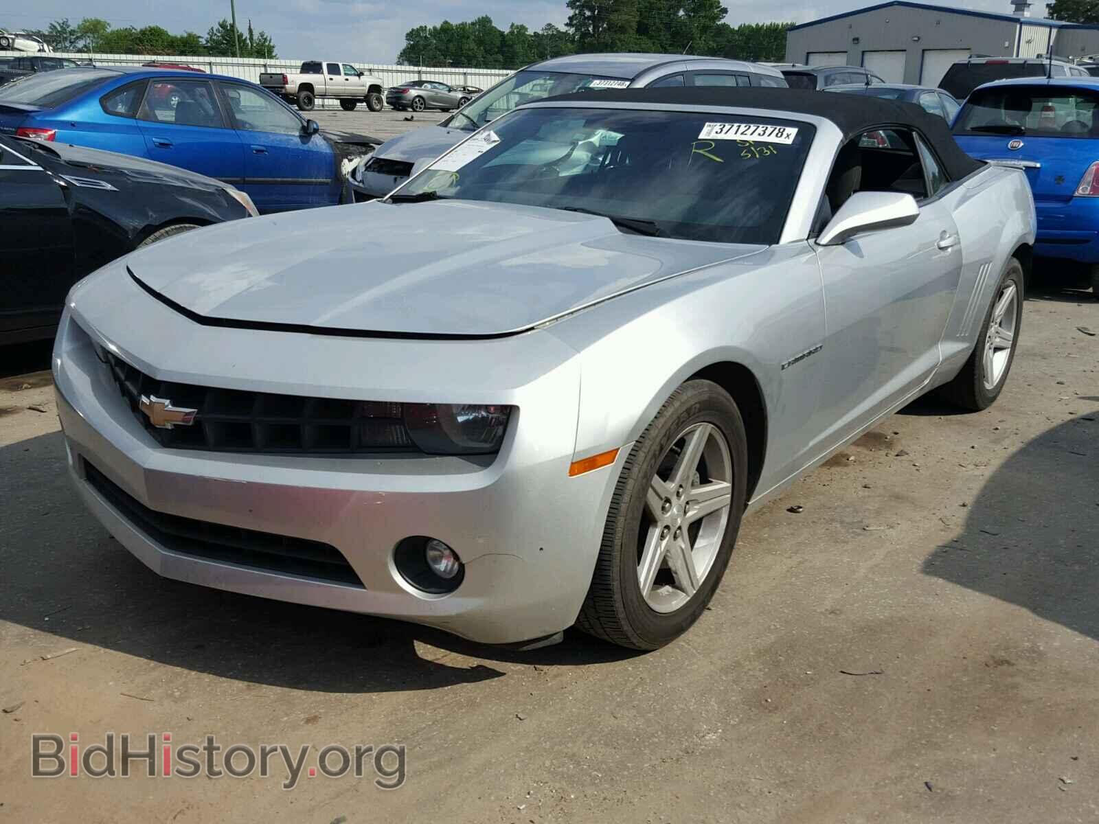 2012 CHEVROLET CAMARO - VIN: 2G1FB3D32C9110075 - Фото 2