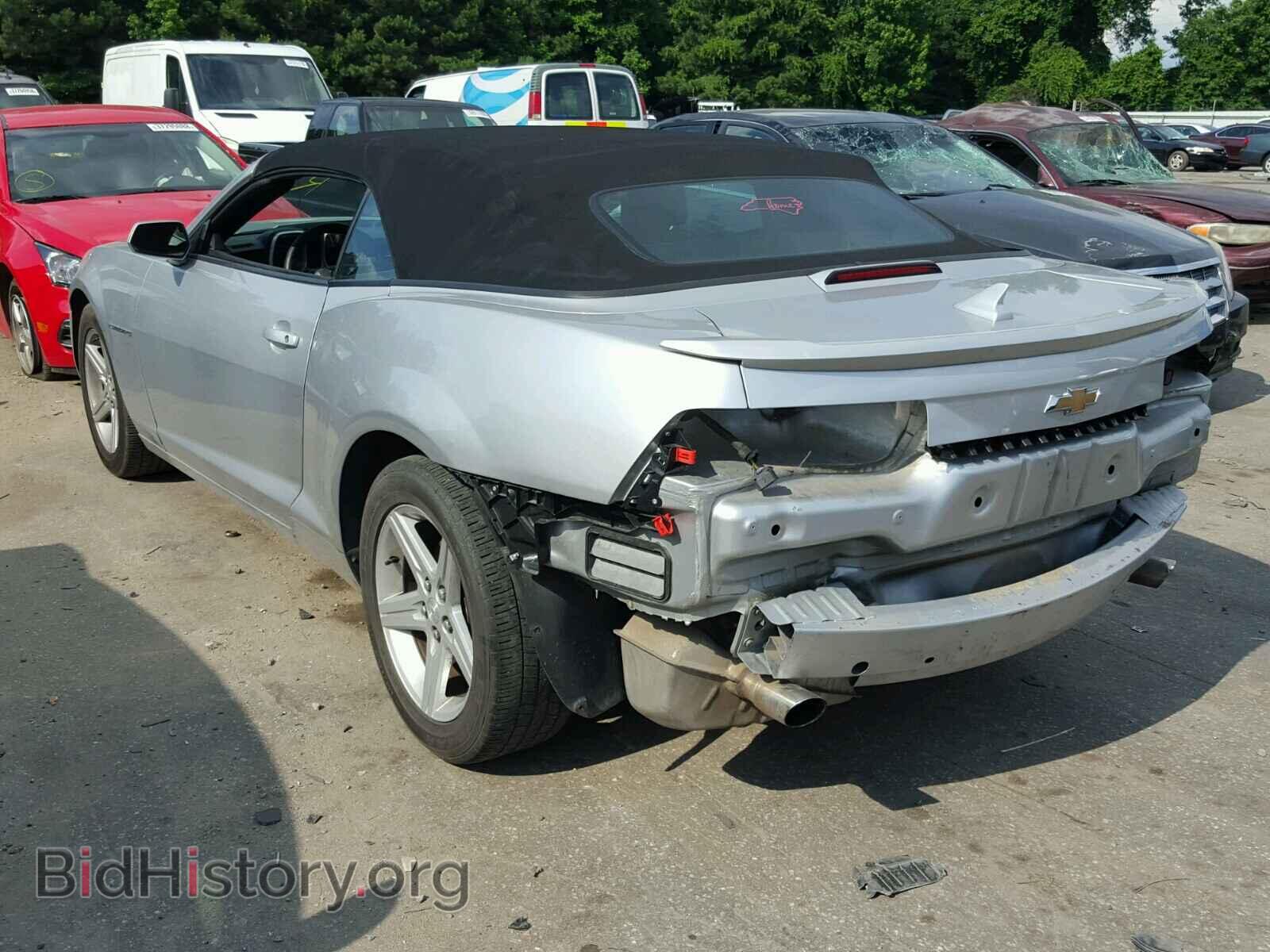 2012 CHEVROLET CAMARO - VIN: 2G1FB3D32C9110075 - Фото 3