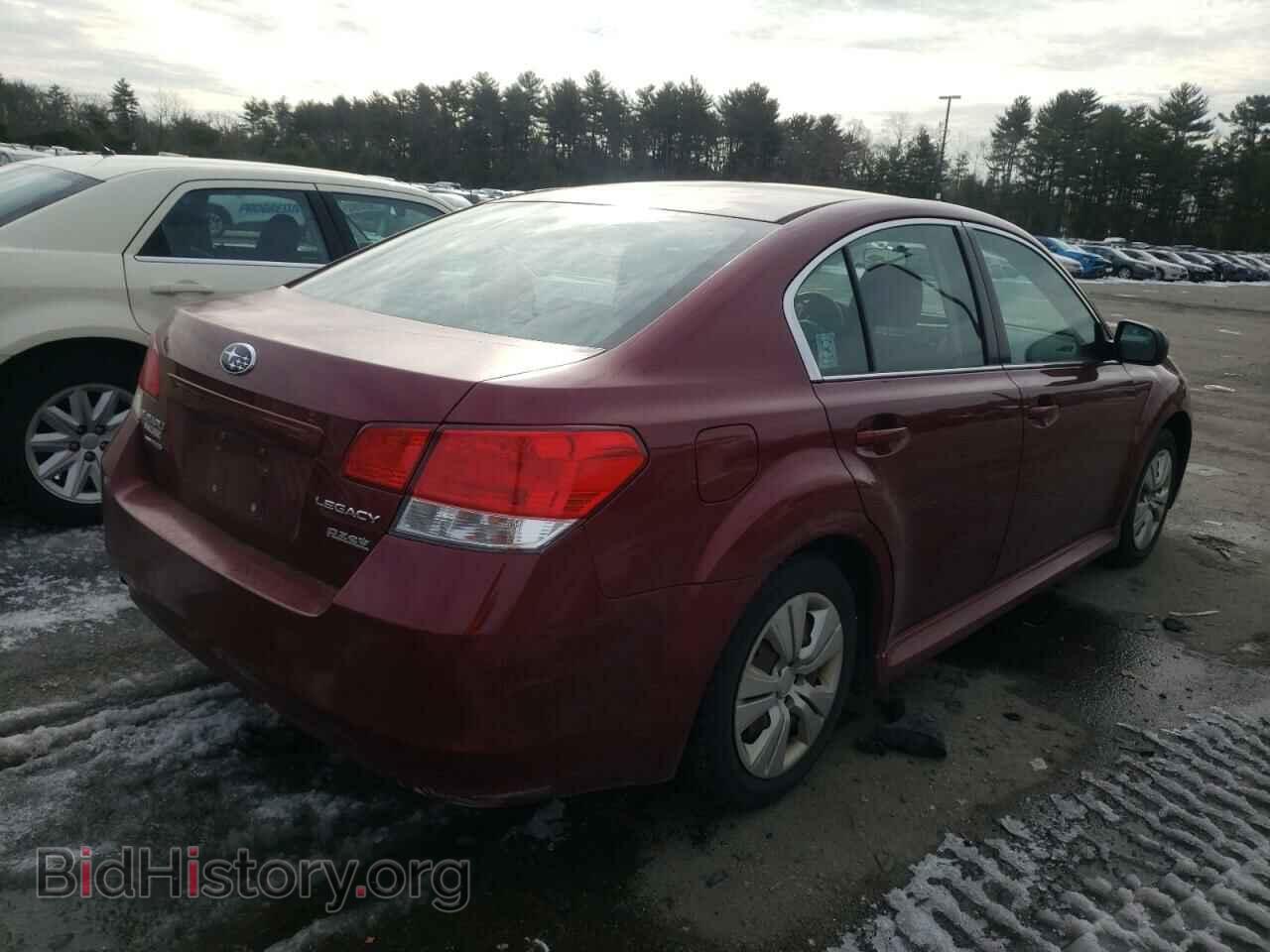 2012 SUBARU LEGACY - VIN: 4S3BMBA69C3002084 - Фото 4