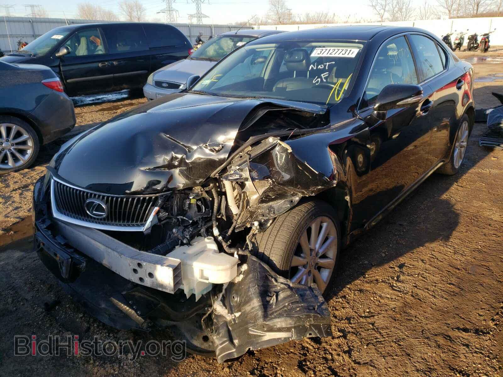 2010 LEXUS IS - VIN: JTHCF5C26A2033045 - Фото 2