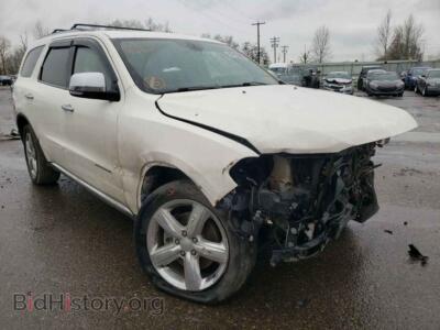 2011 Dodge DURANGO, белый — VIN 1D4SE5GT5BC743300, Copart