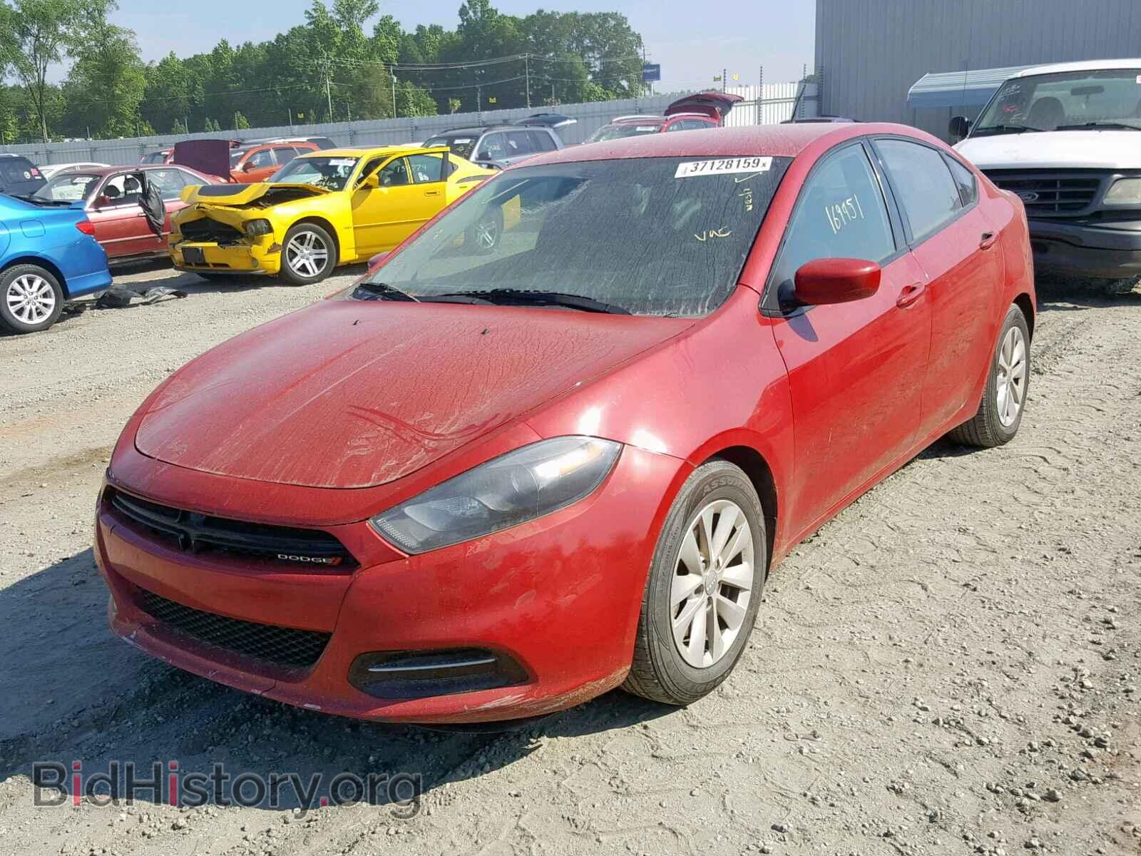 2014 DODGE DART - VIN: 1C3CDFBAXED667642 - Фото 2