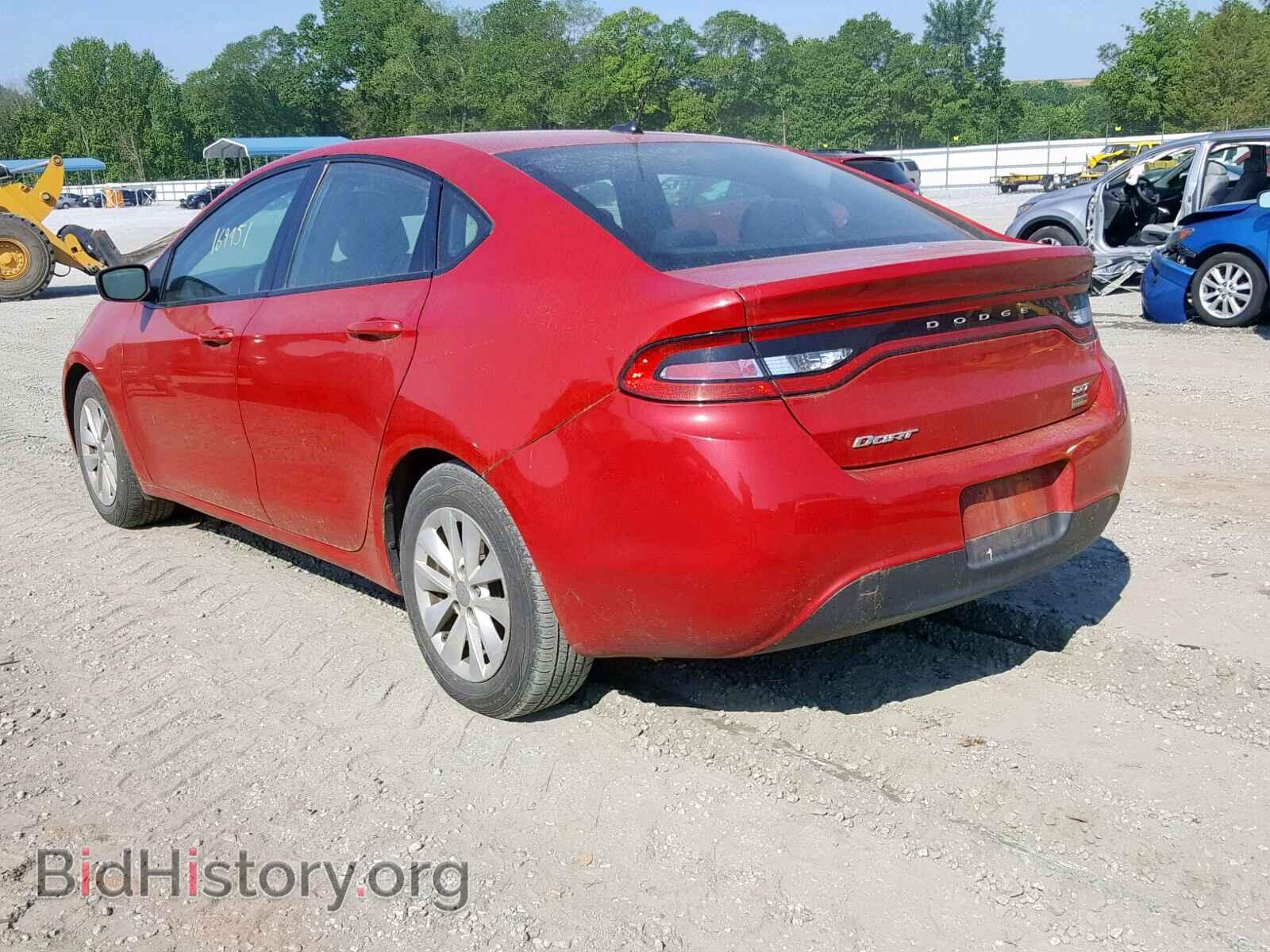 2014 DODGE DART - VIN: 1C3CDFBAXED667642 - Фото 3