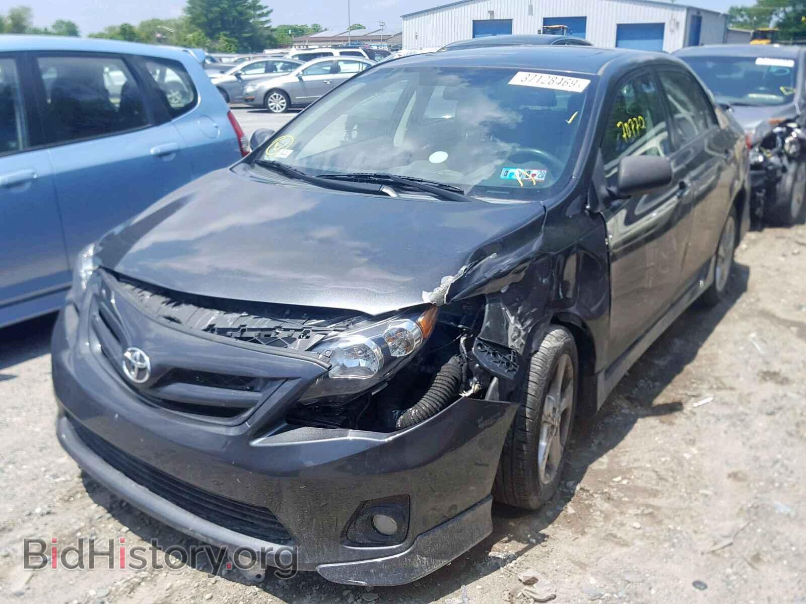 2012 TOYOTA COROLLA BA - VIN: 2T1BU4EE4CC790454 - Фото 2