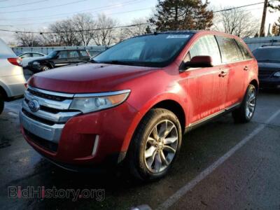 2009 Ford EDGE EDGE LIMIT, red — VIN 2FMDK3KC7BBB17737, Copart
