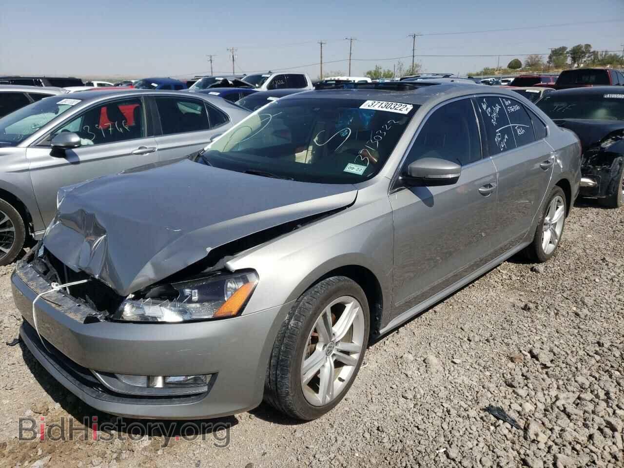 2013 VOLKSWAGEN PASSAT - VIN: 1VWCN7A3XDC146455 - Фото 2