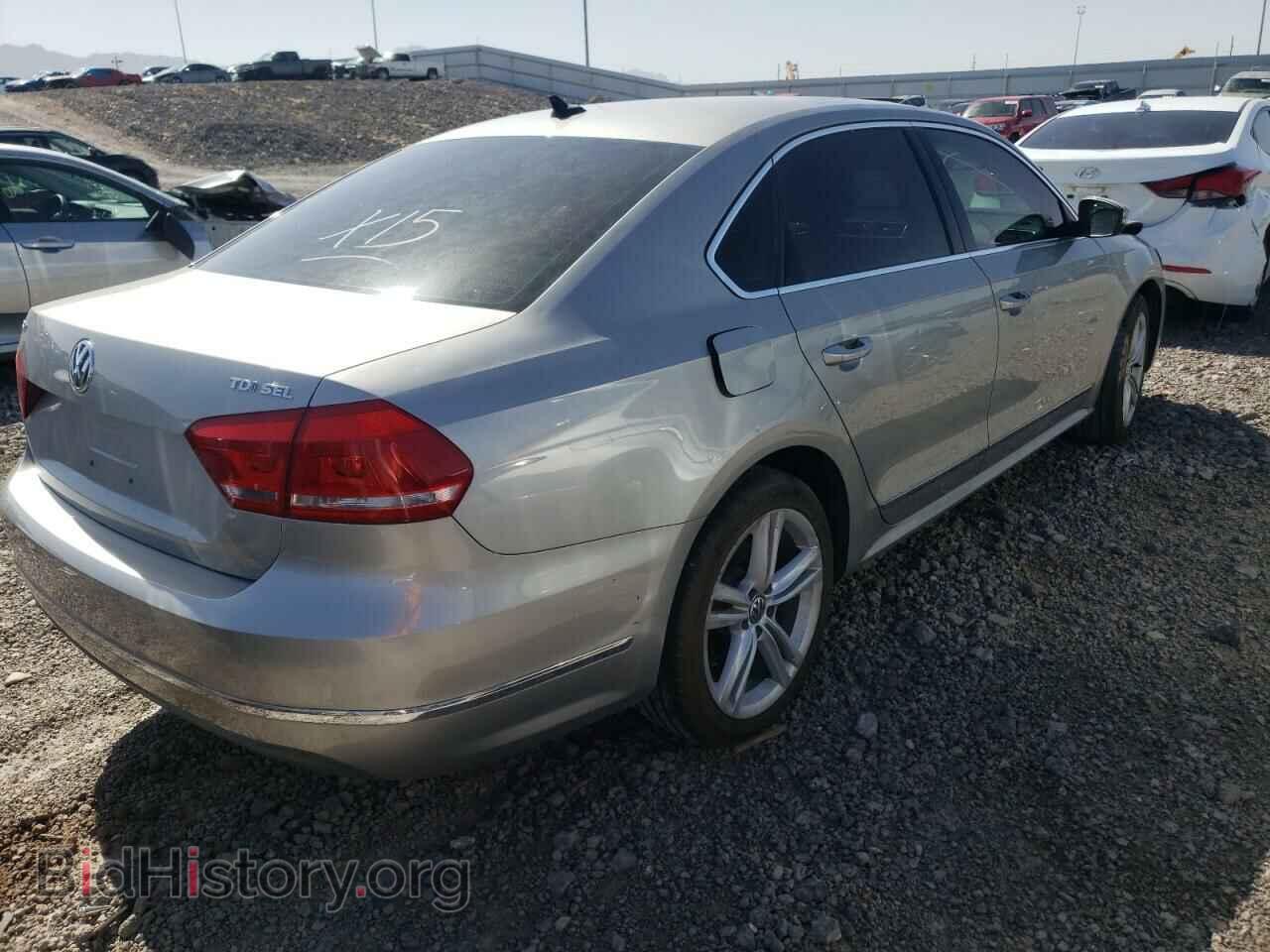 2013 VOLKSWAGEN PASSAT - VIN: 1VWCN7A3XDC146455 - Фото 4