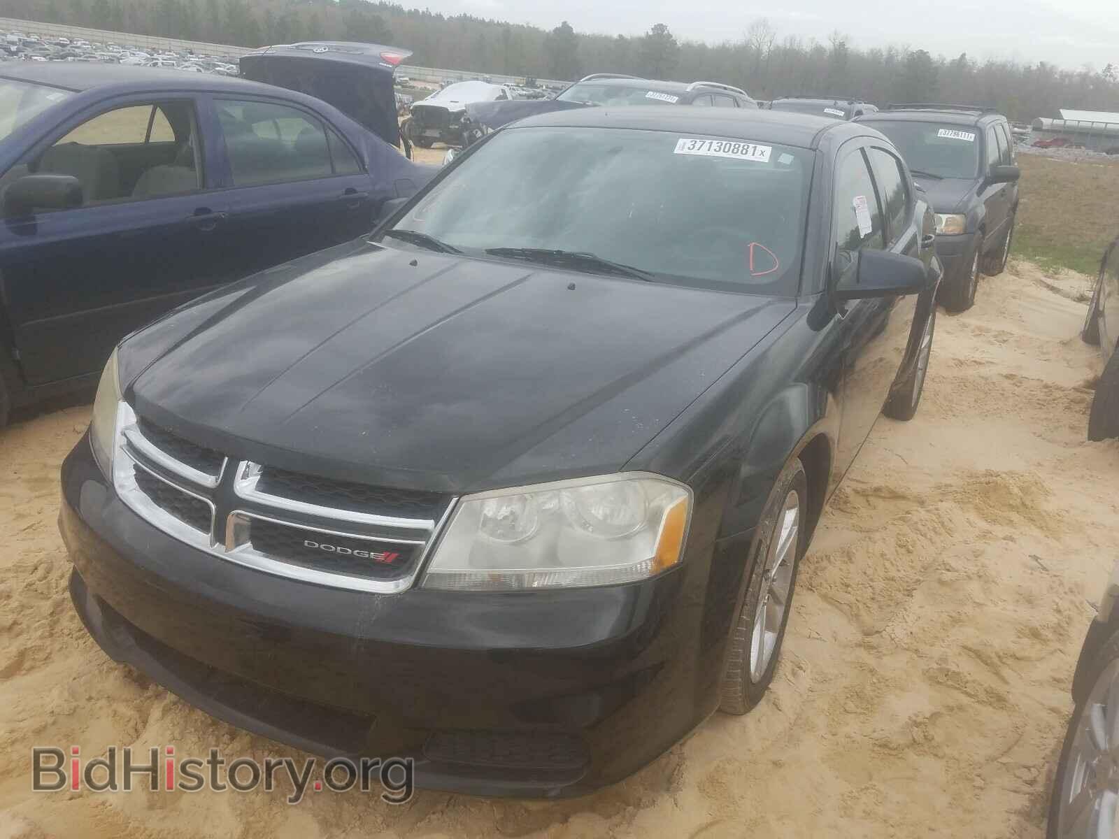 2013 DODGE AVENGER - VIN: 1C3CDZAG2DN504998 - Фото 2
