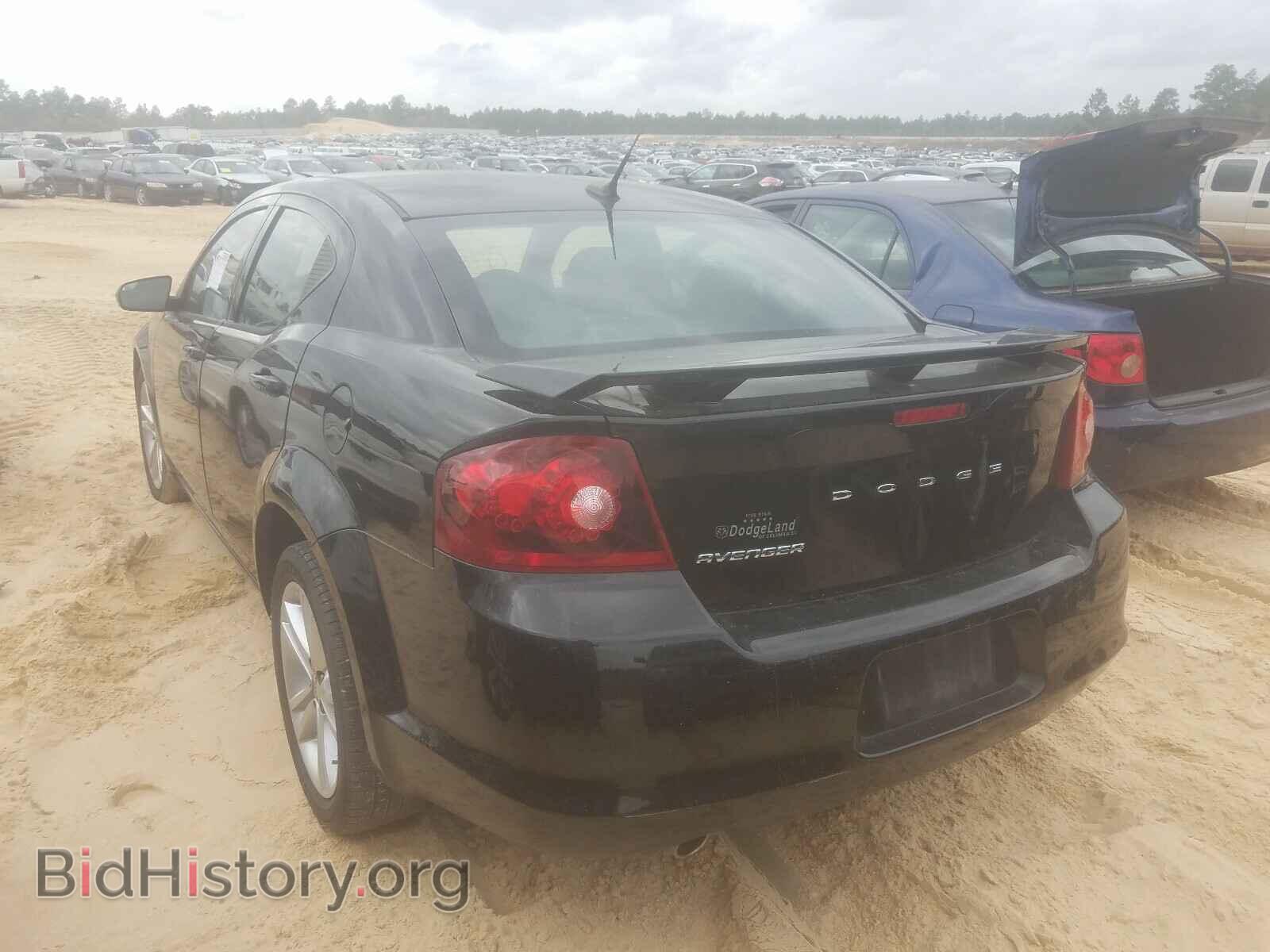 2013 DODGE AVENGER - VIN: 1C3CDZAG2DN504998 - Фото 3