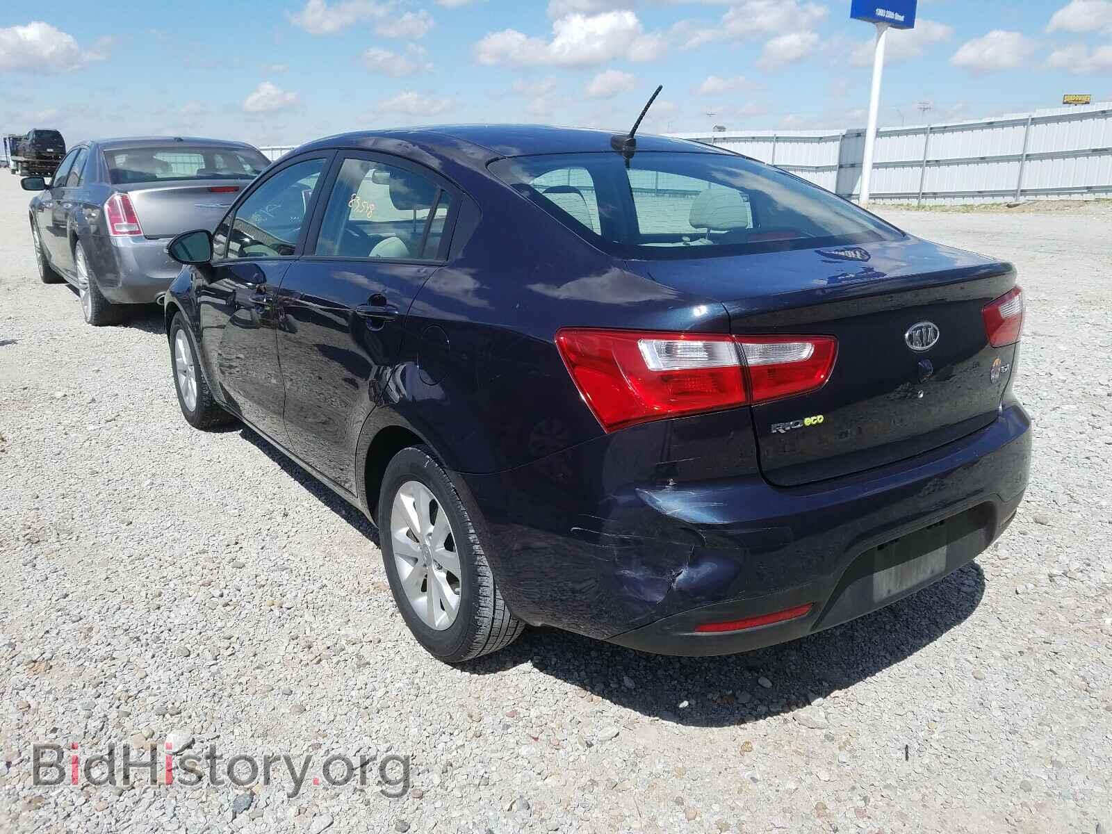 2013 KIA RIO - VIN: KNADN4A38D6113651 - Фото 3