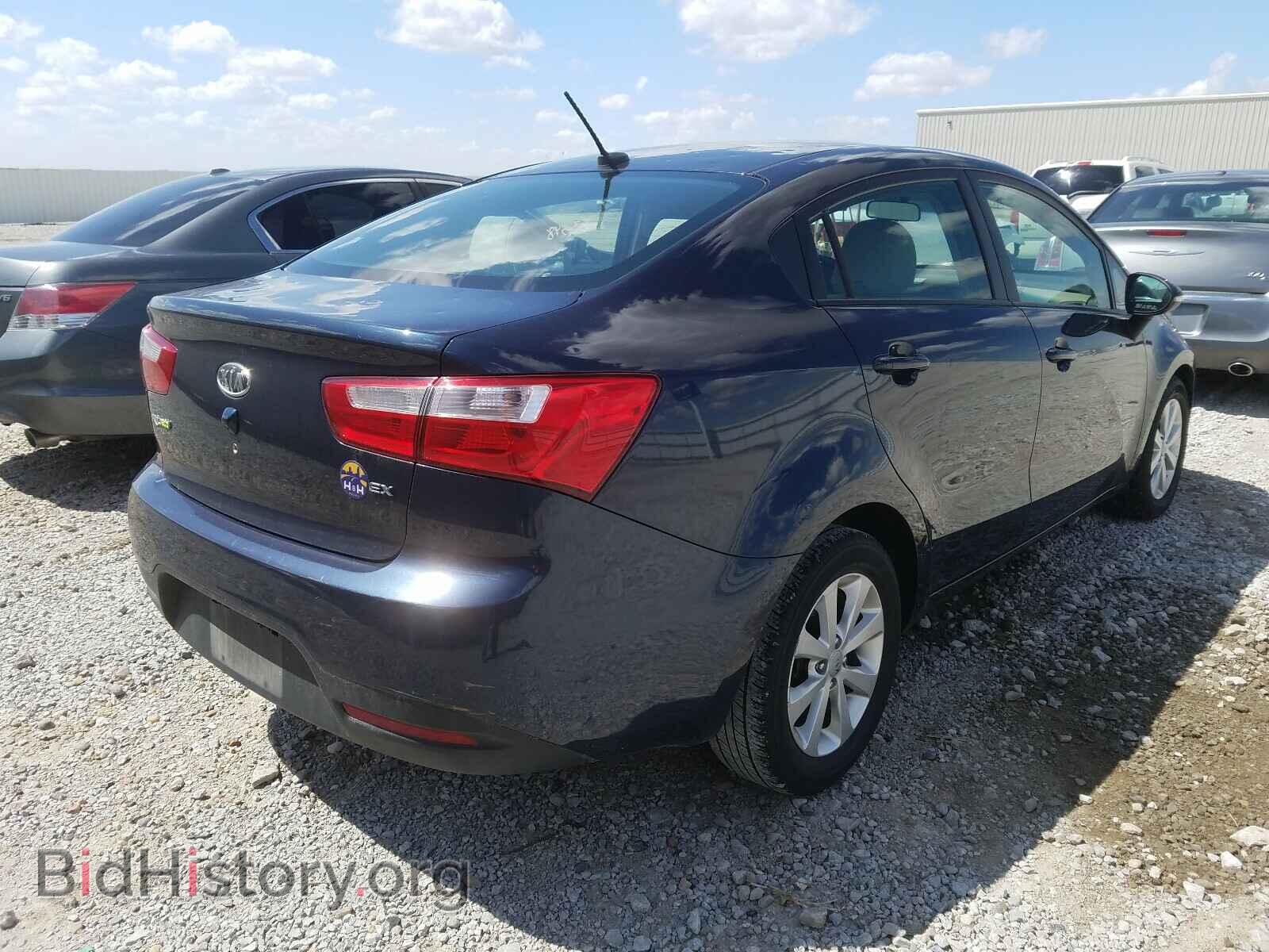2013 KIA RIO - VIN: KNADN4A38D6113651 - Фото 4
