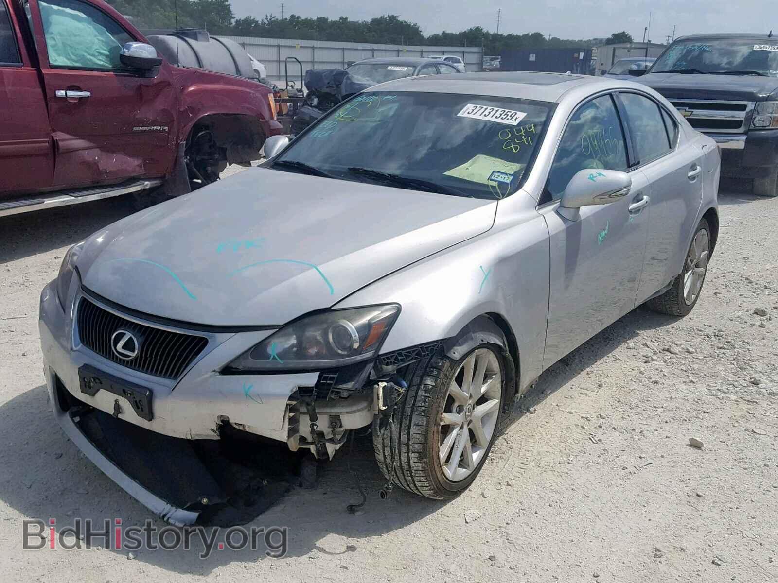 2011 LEXUS IS 250 - VIN: JTHCF5C28B5044841 - Фото 2