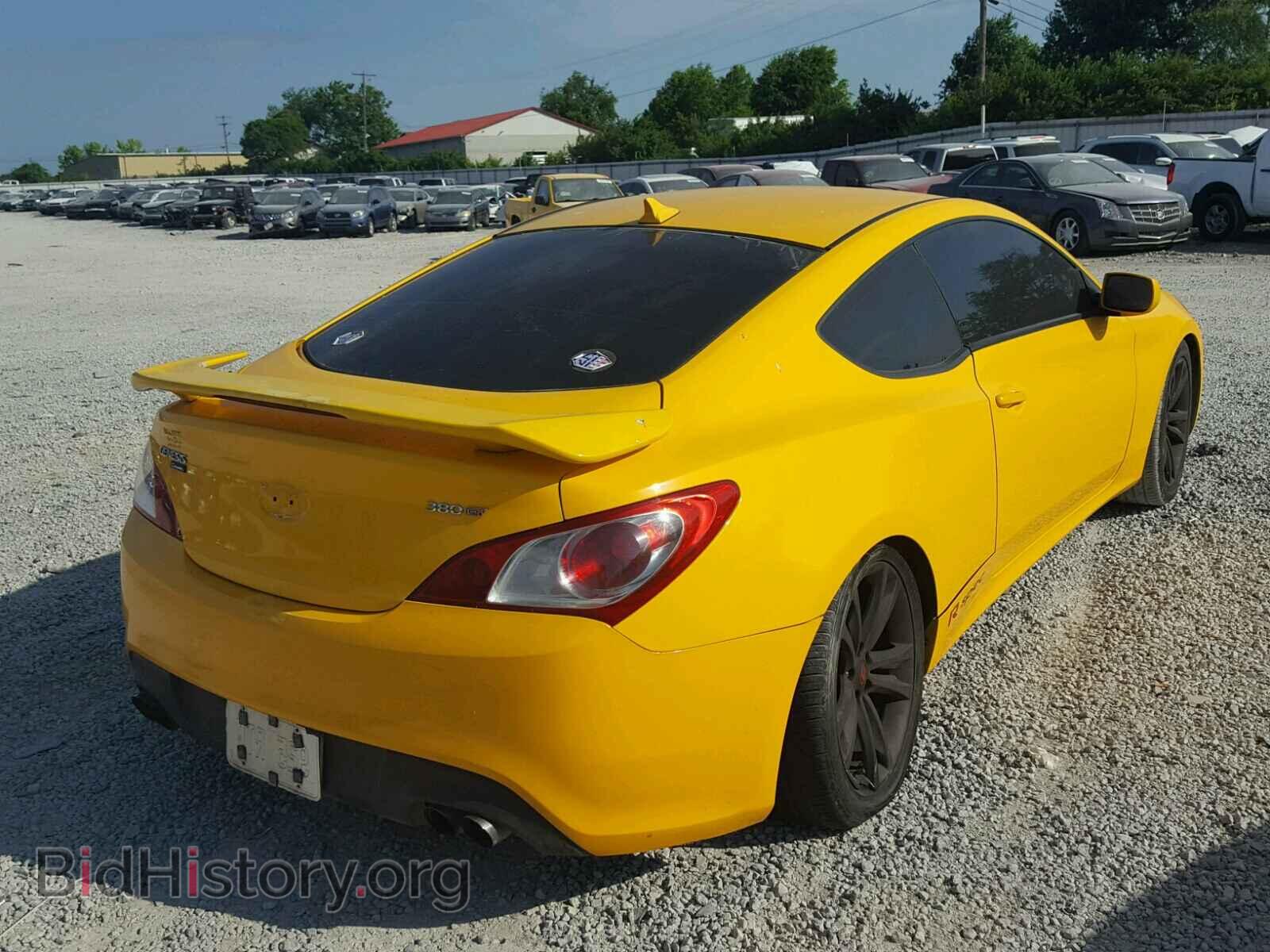 2012 HYUNDAI GENESIS - VIN: KMHHU6KH1CU072296 - Фото 4