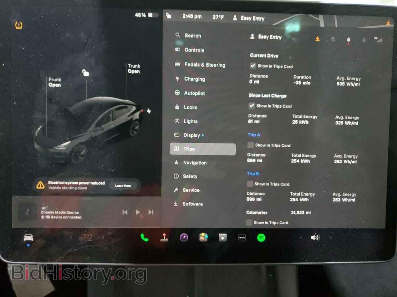 2023 TESLA MODEL 3 - VIN: 5YJ3E1EA2PF438780 - Фото 9