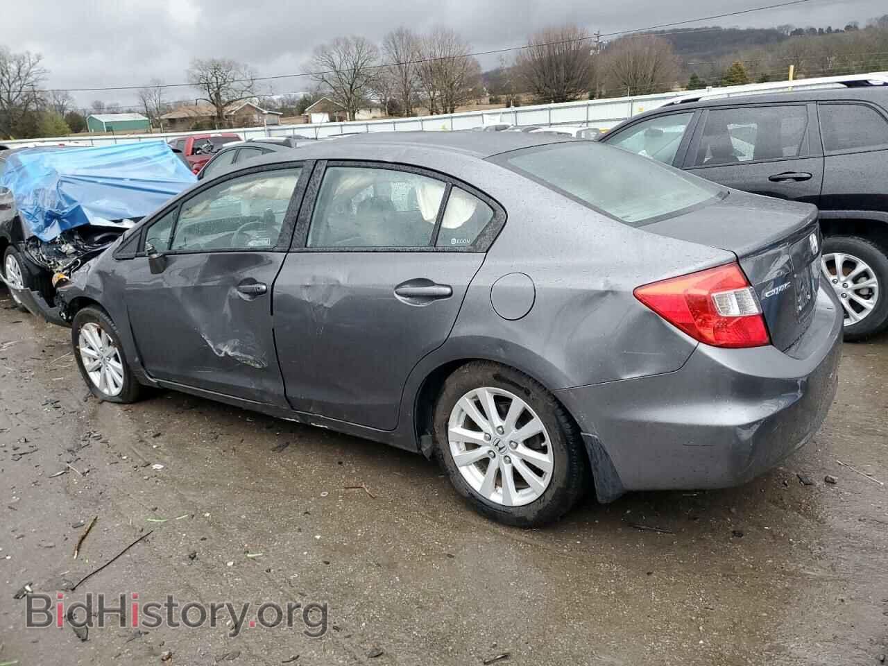 2012 HONDA CIVIC - VIN: 2HGFB2F95CH524588 - Фото 2