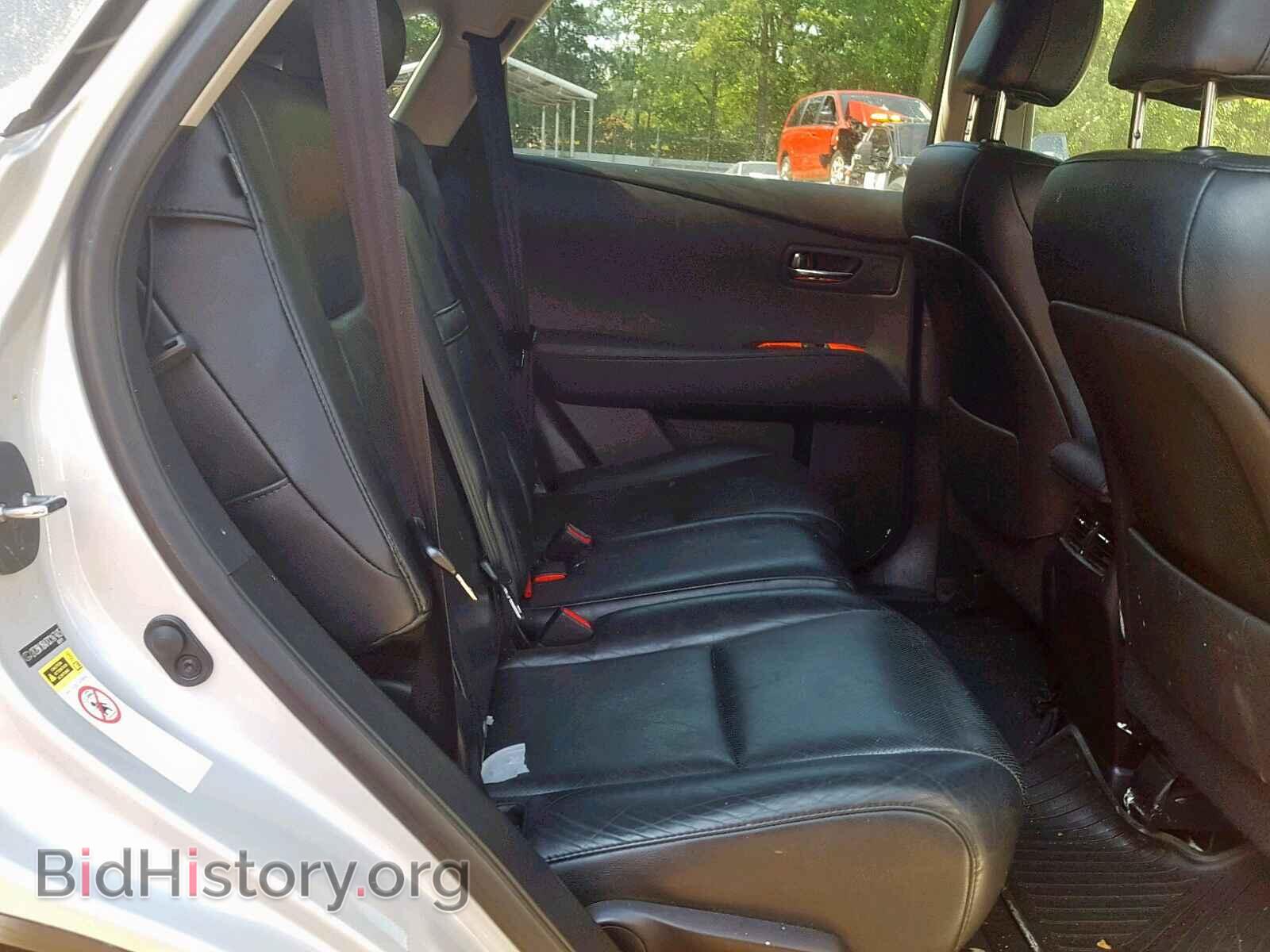 2012 LEXUS RX 350 - VIN: 2T2BK1BA7CC147405 - Фото 6