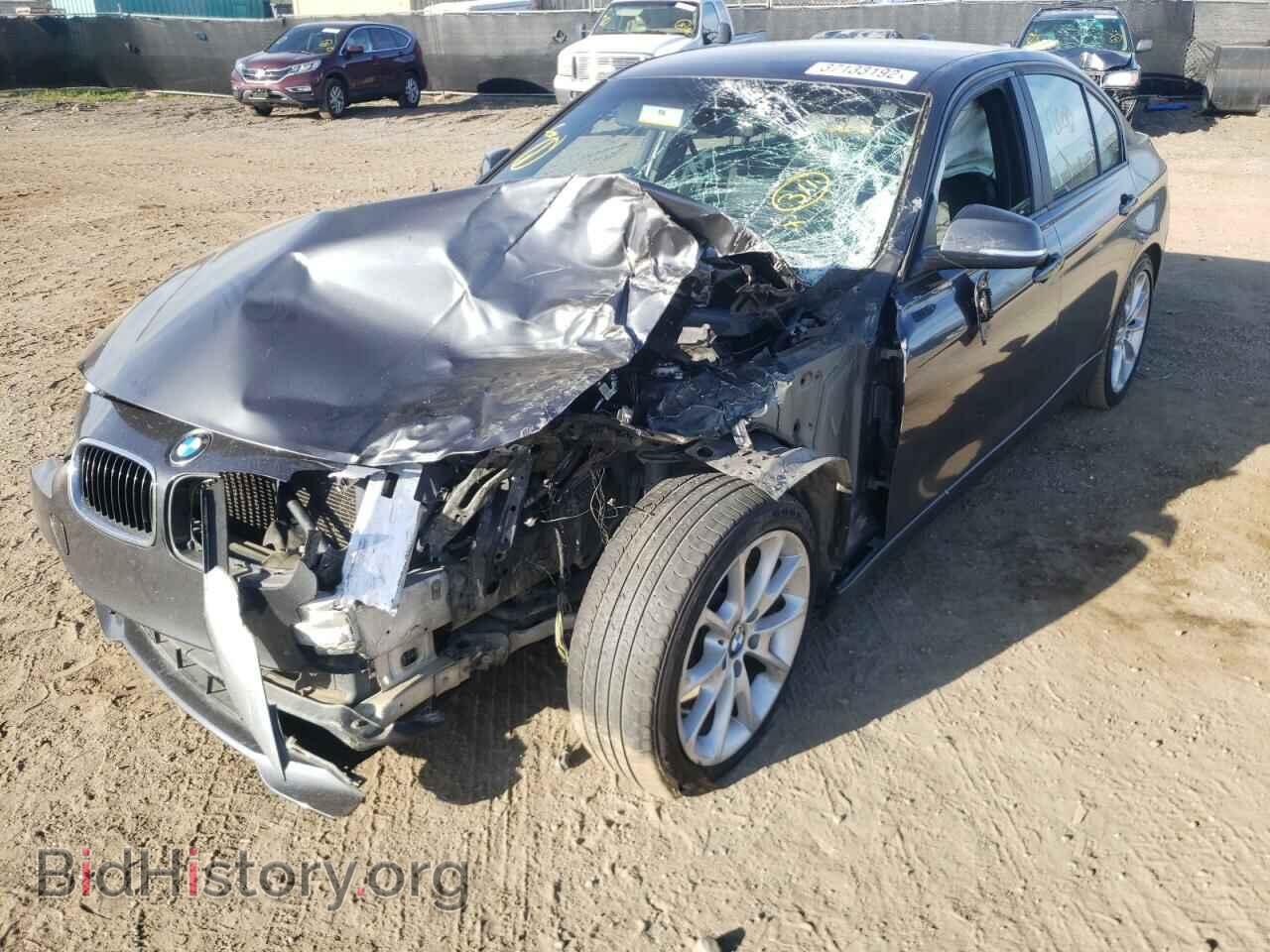 2014 BMW 3 SERIES - VIN: WBA3B1C5XEF078517 - Фото 2