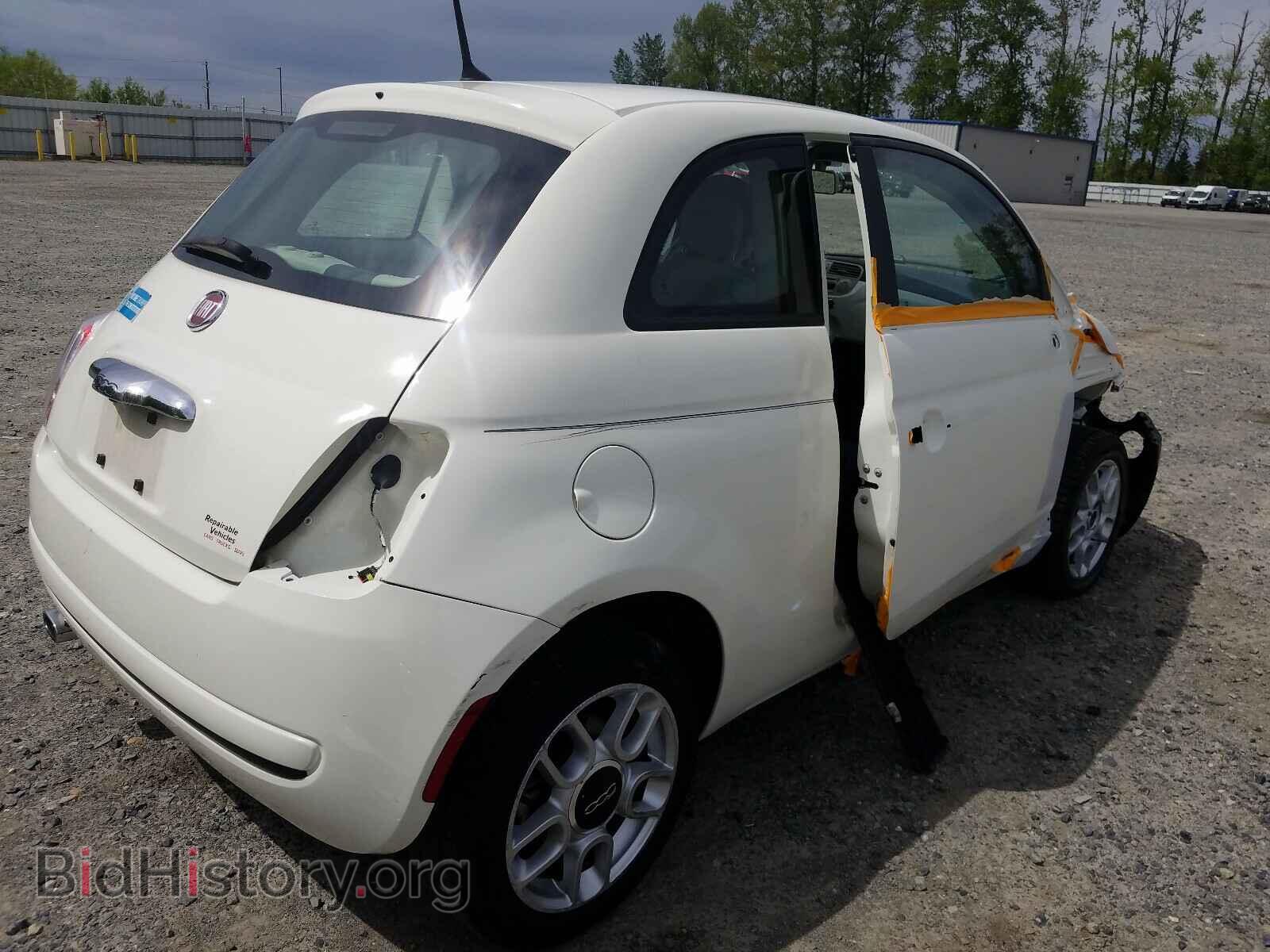 2013 FIAT 500 - VIN: 3C3CFFAR5DT566583 - Фото 4