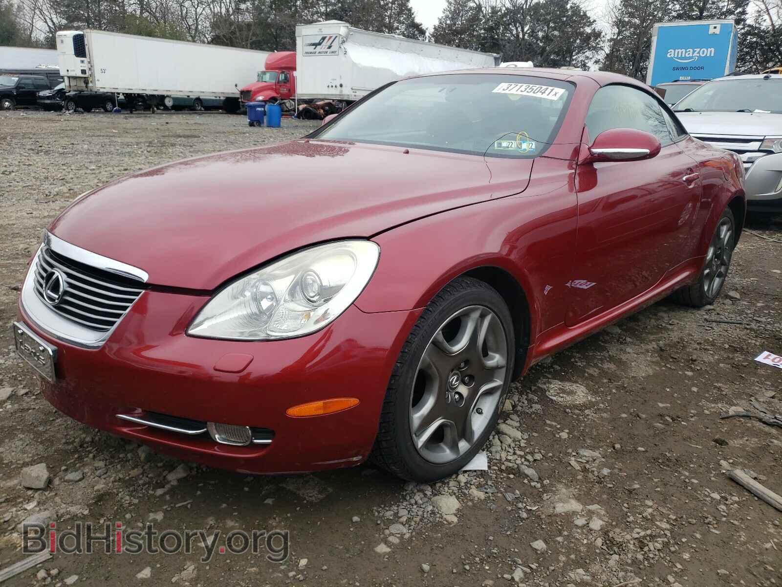 2006 LEXUS SC430 - VIN: JTHFN48Y869009660 - Фото 2