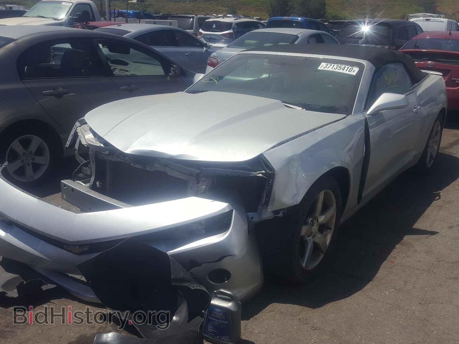 2014 CHEVROLET CAMARO - VIN: 2G1FB3D34E9182138 - Фото 2