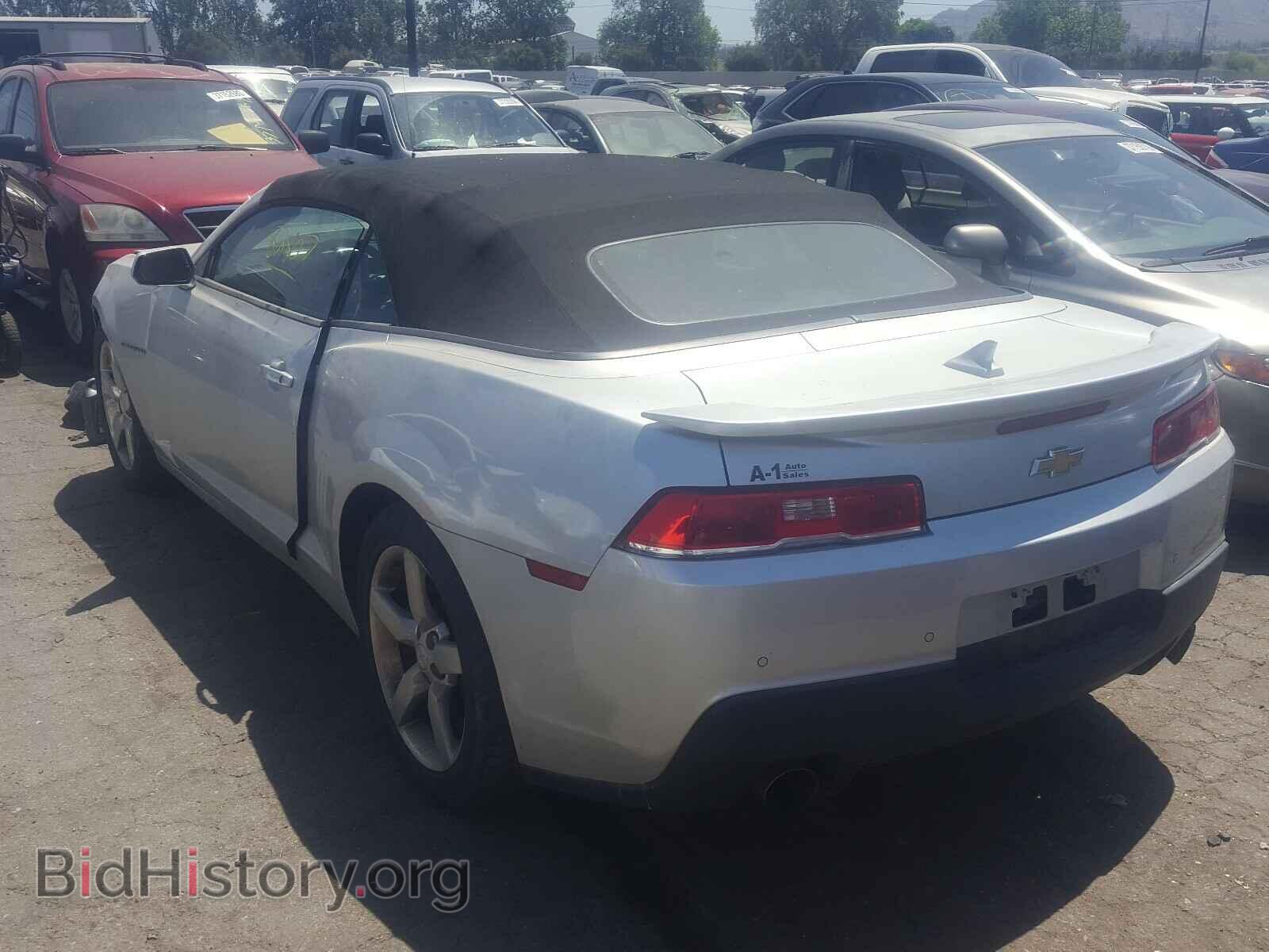 2014 CHEVROLET CAMARO - VIN: 2G1FB3D34E9182138 - Фото 3
