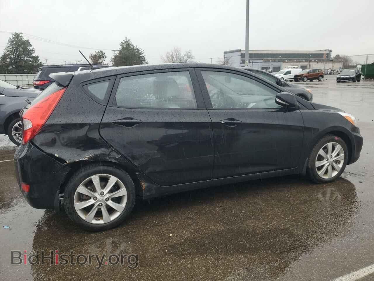 2014 HYUNDAI ACCENT - VIN: KMHCU5AE8EU163919 - Фото 3
