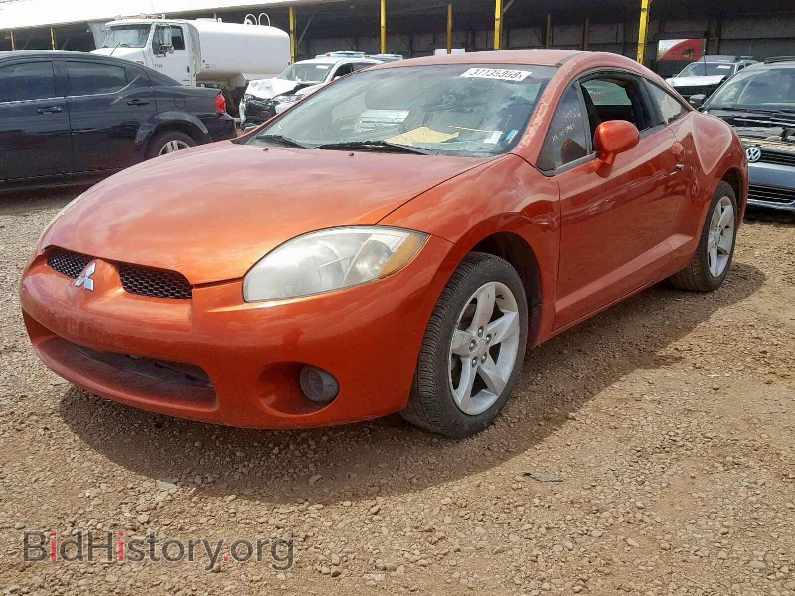 2006 MITSUBISHI ECLIPSE - VIN: 4A3AK24F96E008311 - Фото 2