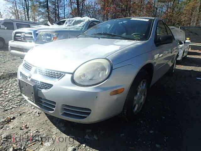 2004 DODGE NEON - VIN: 1B3ES56C94D585322 - Фото 2