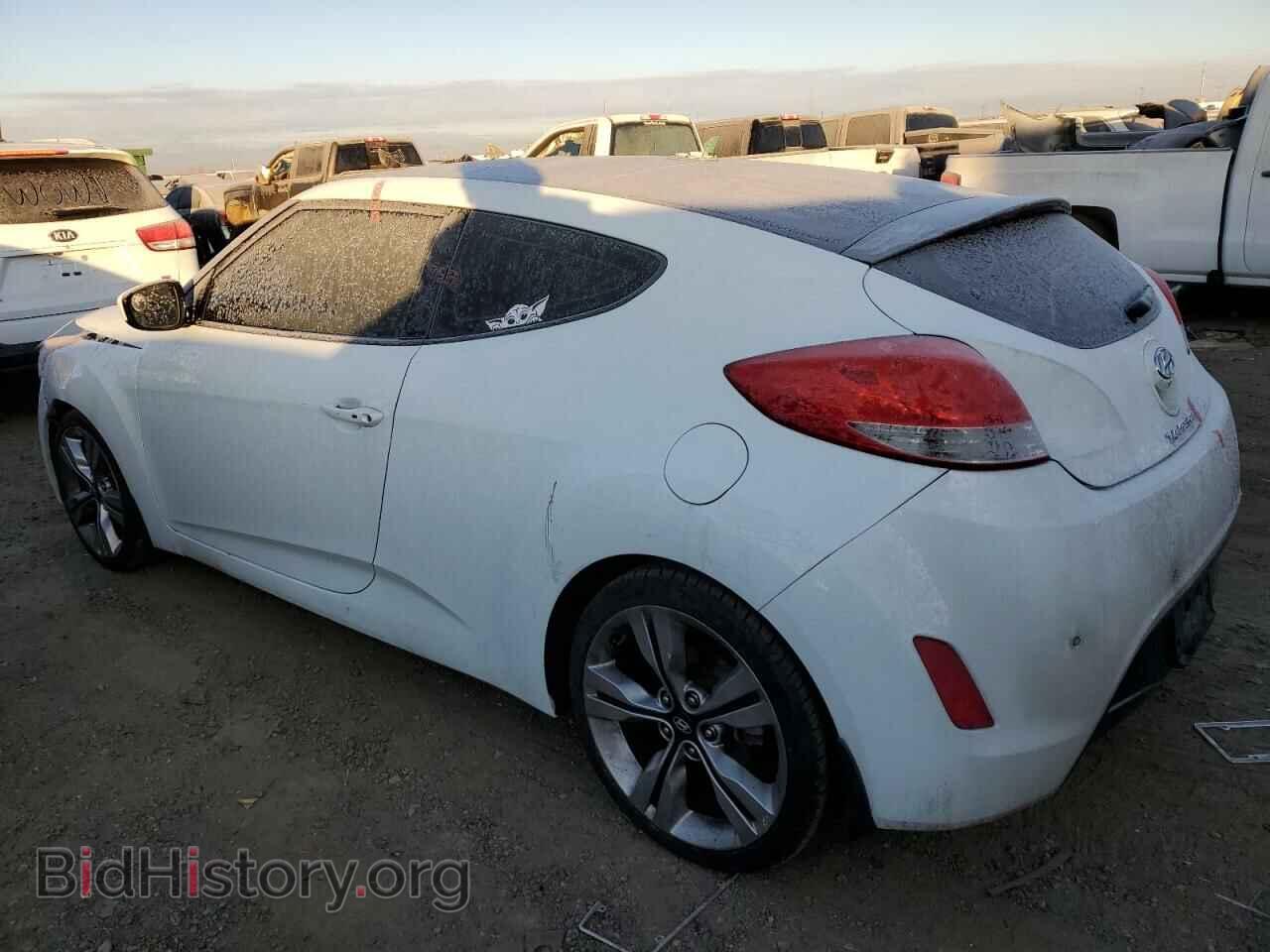2013 HYUNDAI VELOSTER - VIN: KMHTC6AD6DU086109 - Фото 2