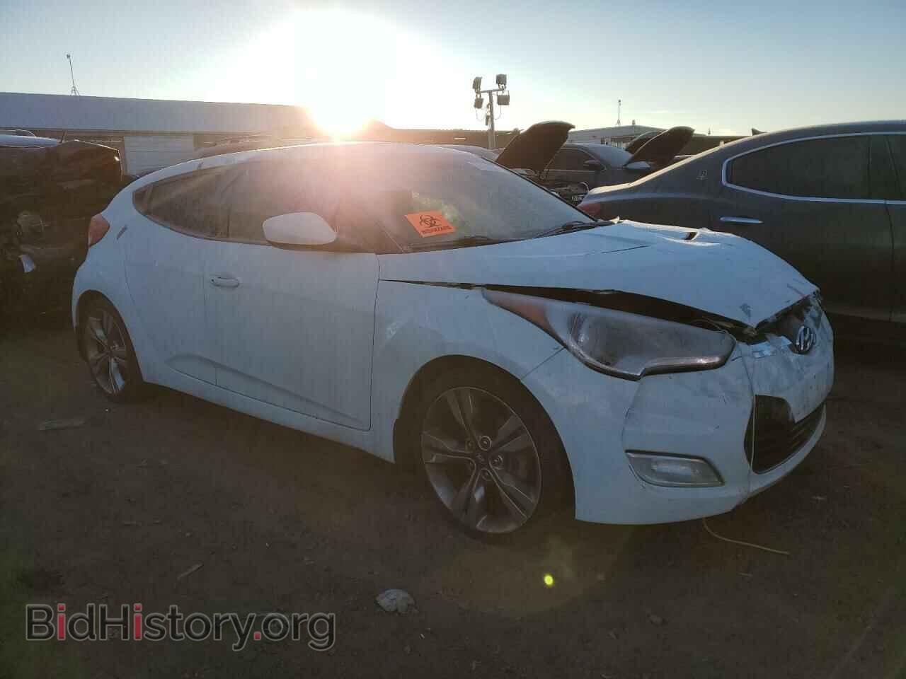 2013 HYUNDAI VELOSTER - VIN: KMHTC6AD6DU086109 - Фото 4