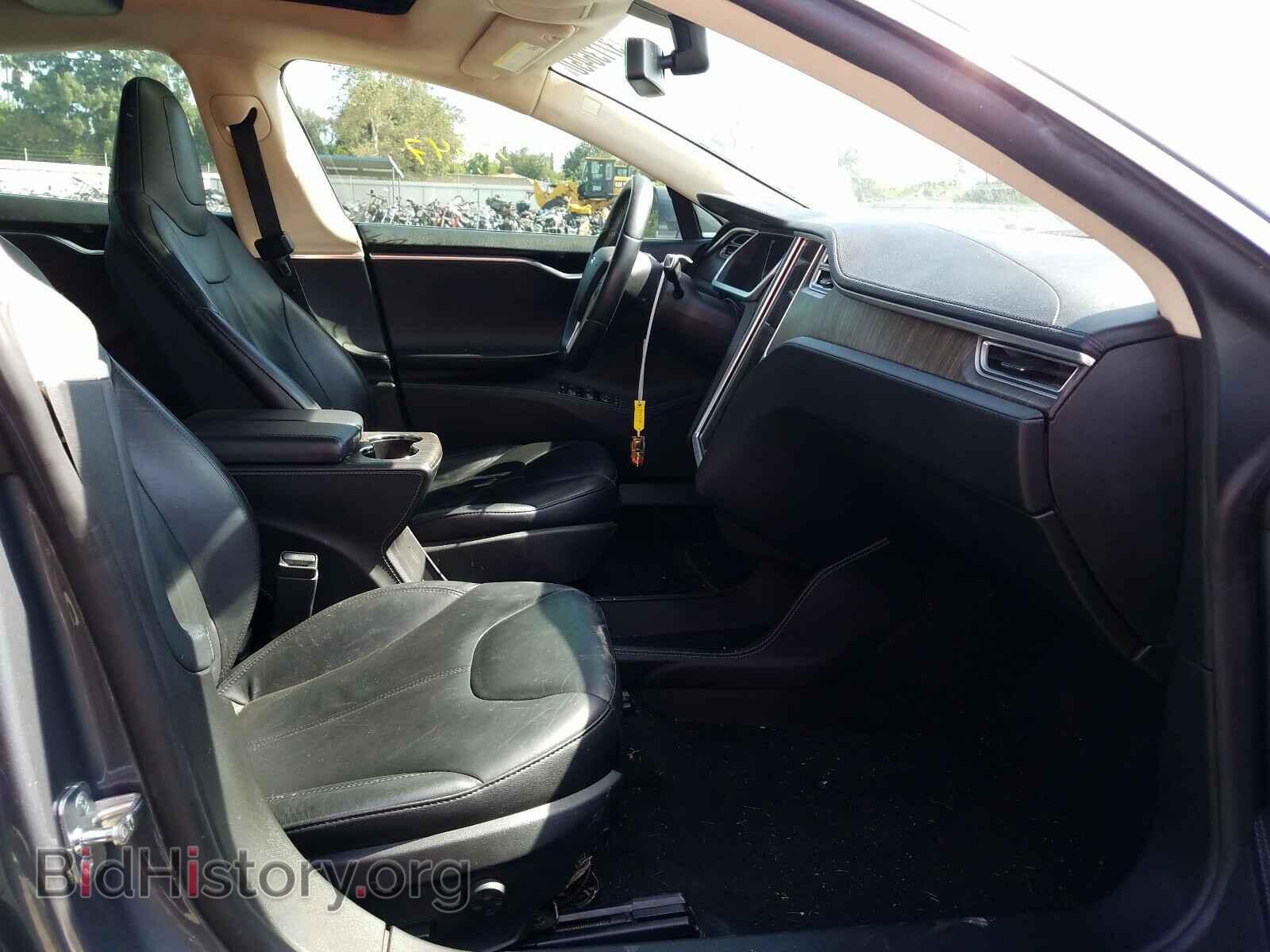 2014 TESLA MODEL S - VIN: 5YJSA1H15EFP22470 - Фото 5