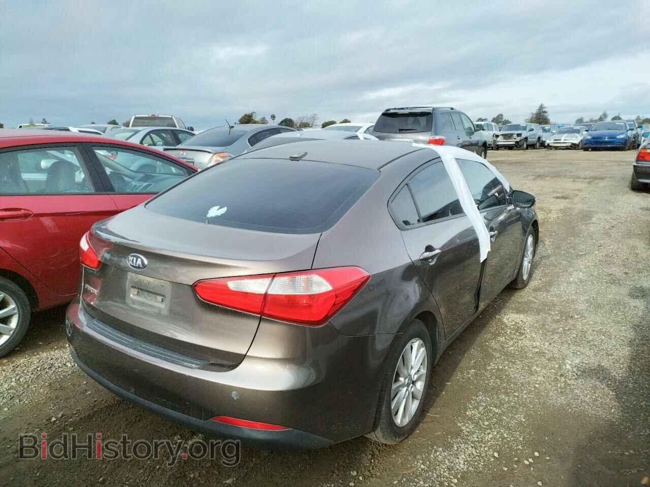 2014 KIA FORTE - VIN: KNAFX4A66E5098443 - Фото 3