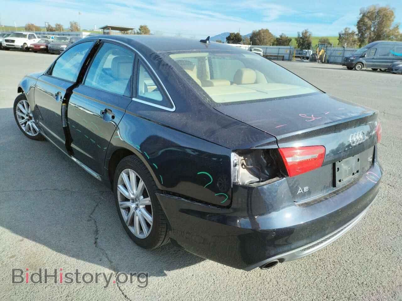 2012 AUDI A6 - VIN: WAUHGAFCXCN076254 - Фото 3