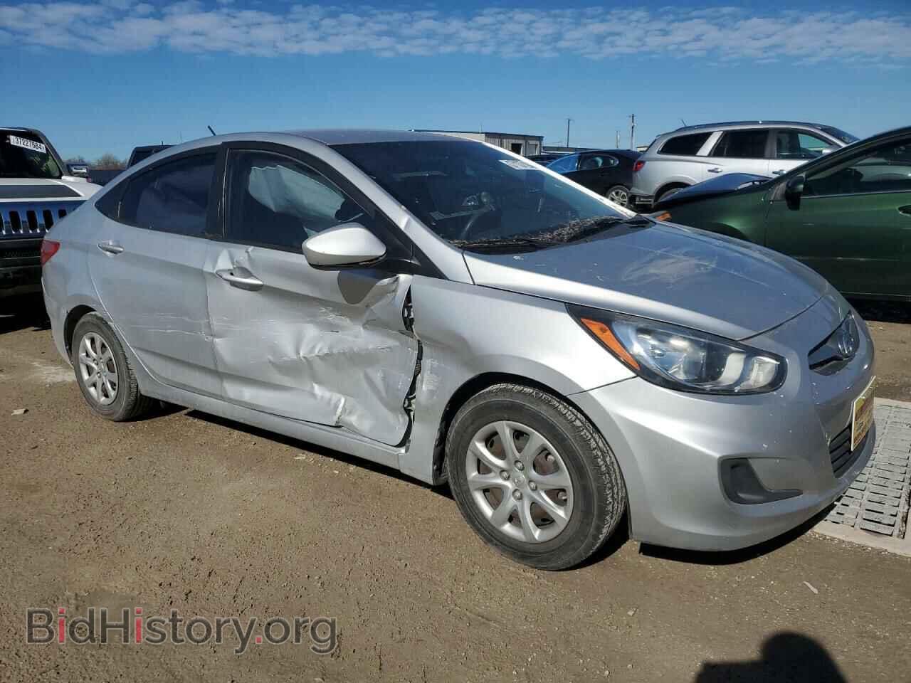 2014 HYUNDAI ACCENT - VIN: KMHCT4AE2EU725729 - Фото 4