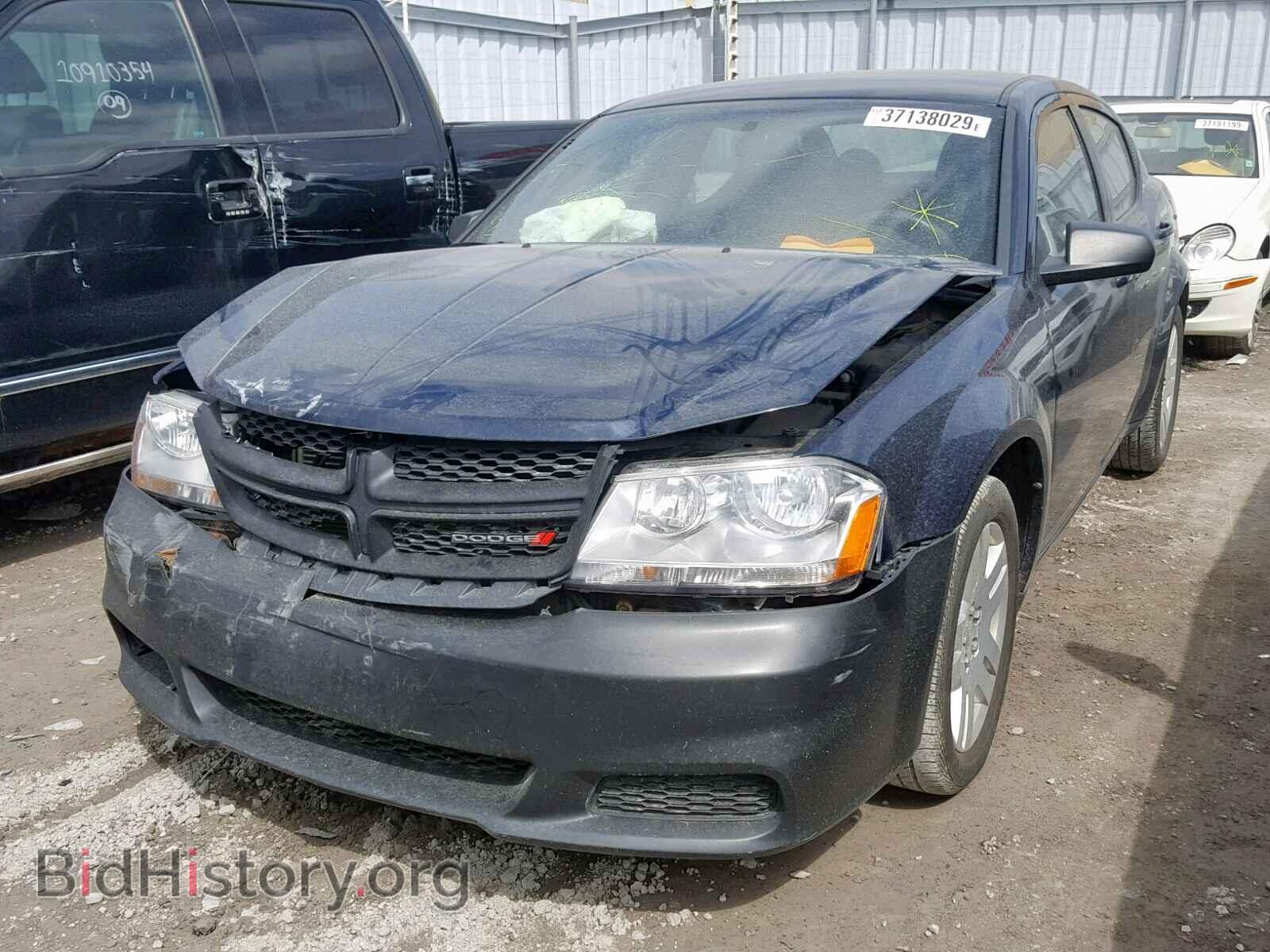 2013 DODGE AVENGER - VIN: 1C3CDZAB9DN586927 - Фото 2
