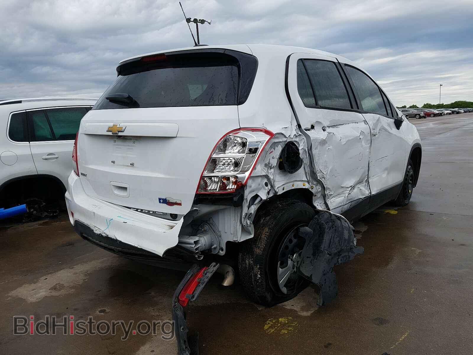 2018 CHEVROLET TRAX - VIN: KL7CJKSB7JB628497 - Фото 4