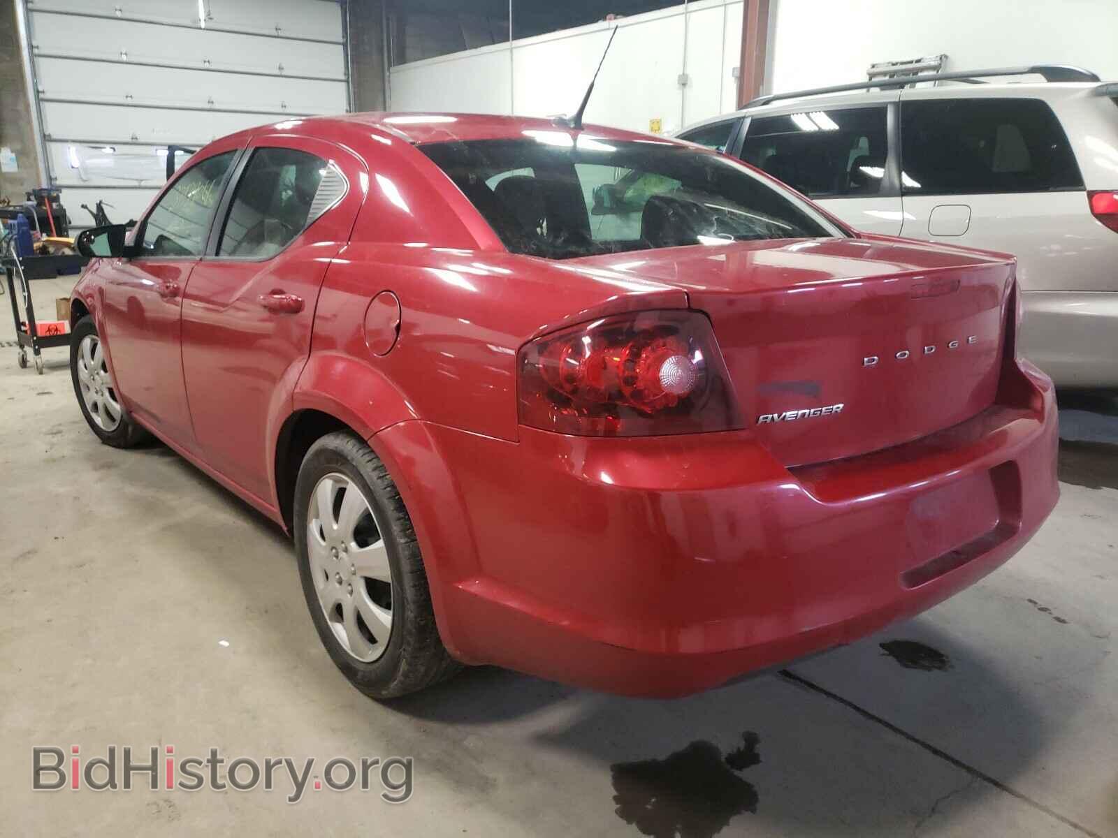 2011 DODGE AVENGER - VIN: 1B3BD4FB8BN534156 - Фото 3
