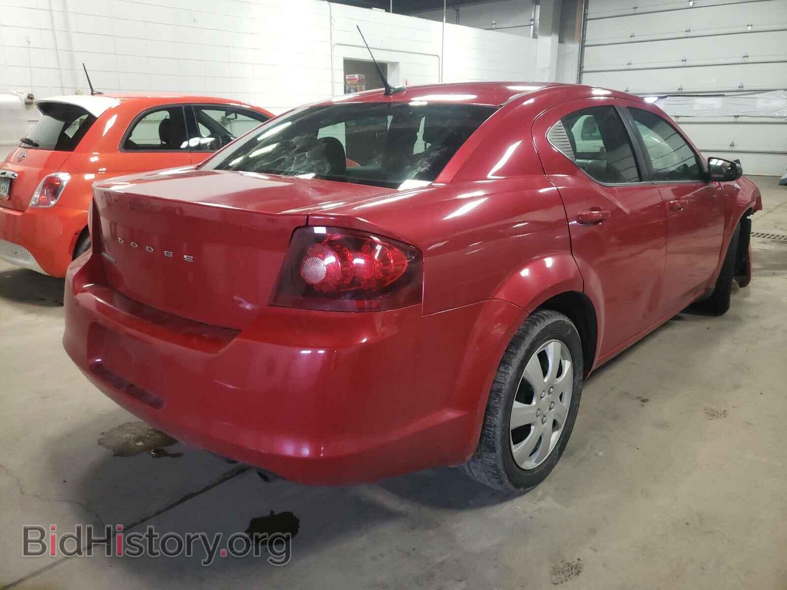 2011 DODGE AVENGER - VIN: 1B3BD4FB8BN534156 - Фото 4