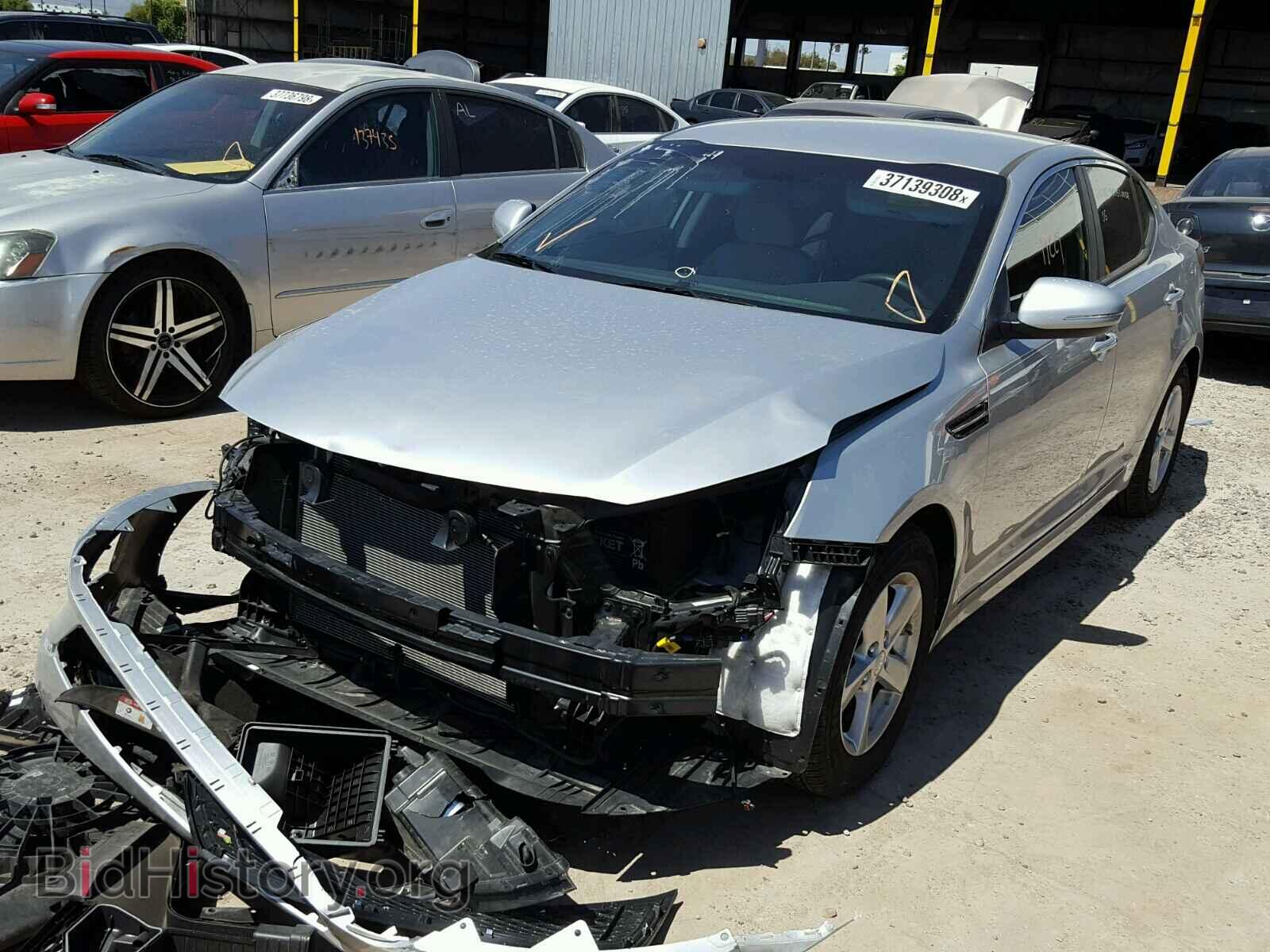 2014 KIA OPTIMA - VIN: KNAGM4A75E5473860 - Фото 2