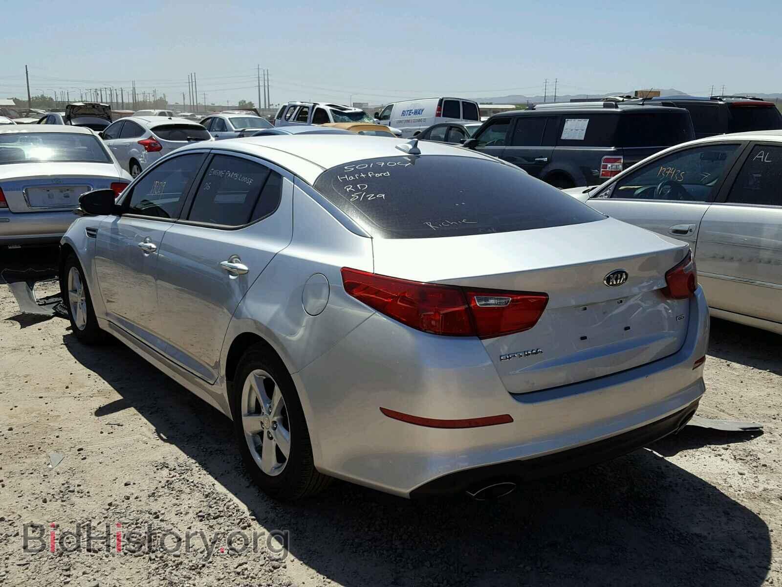 2014 KIA OPTIMA - VIN: KNAGM4A75E5473860 - Фото 3