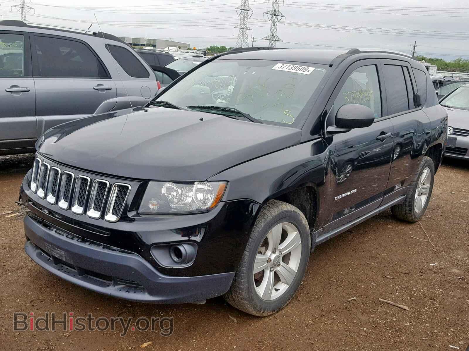 2014 JEEP COMPASS SP - VIN: 1C4NJDBB7ED748933 - Фото 2