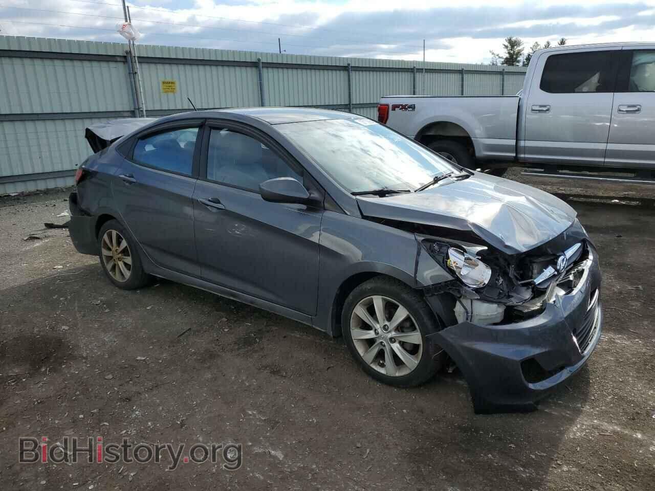 2013 HYUNDAI ACCENT - VIN: KMHCU4AE5DU307077 - Фото 4