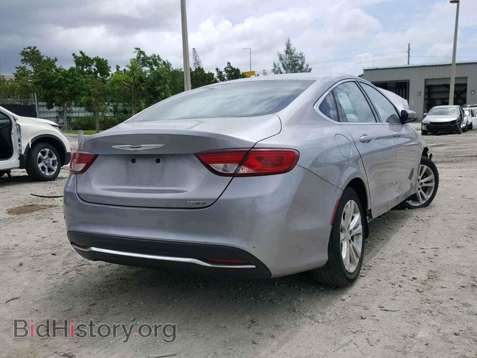 2015 CHRYSLER 200 - VIN: 1C3CCCAB1FN701118 - Photo 4