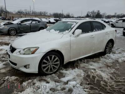 2007 Lexus IS 250, white — VIN JTHCK262472009082, Copart