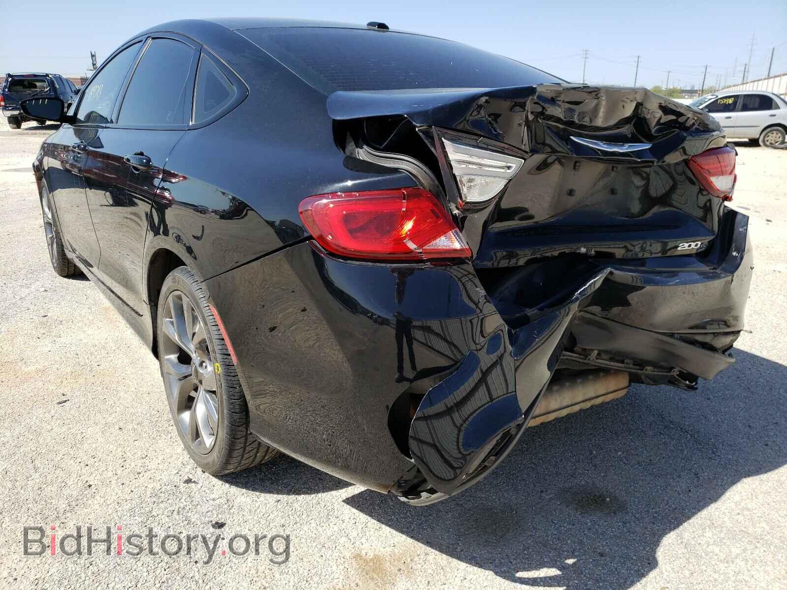 2015 CHRYSLER 200 - VIN: 1C3CCCBB2FN641736 - Фото 3